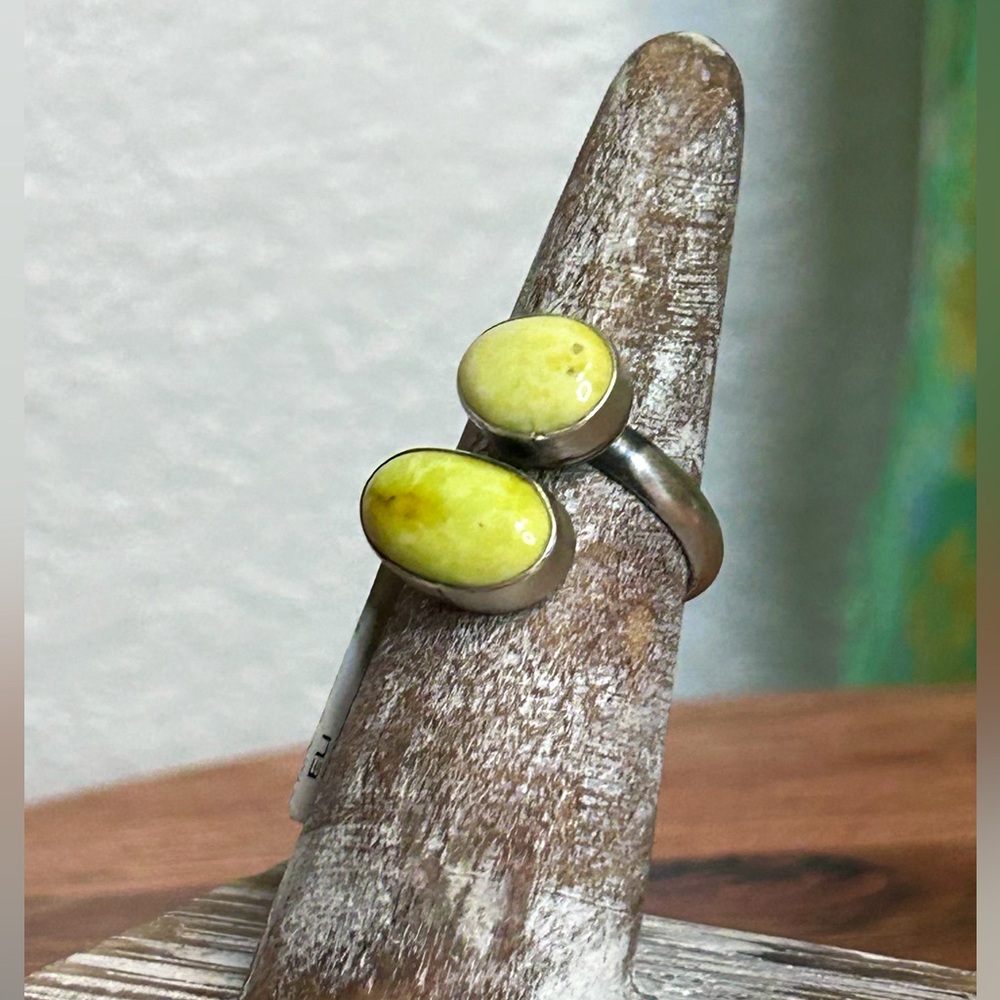 NWT Navajo Made Eli Skeets Palomino Adj. / Bypass Ring